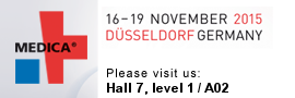 Welcome to visit us in MEDICA on 16th-19th,Nov.