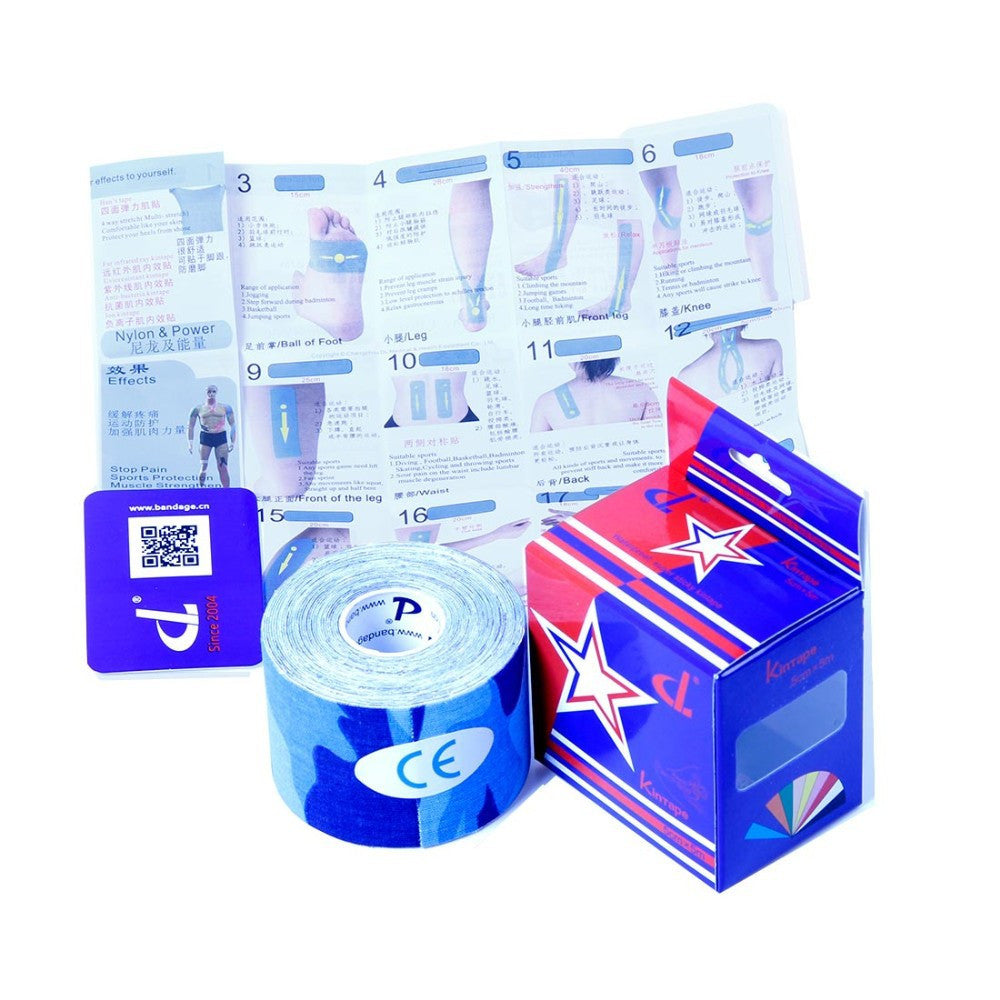 Kintape Camouflage Union / Jack Flag /  design Kinesiology tape - DL030210 [FOB Price] - DL-  tapes and bandages manufacturer-Kintape Roll-Customizable Order Service-DLbandage