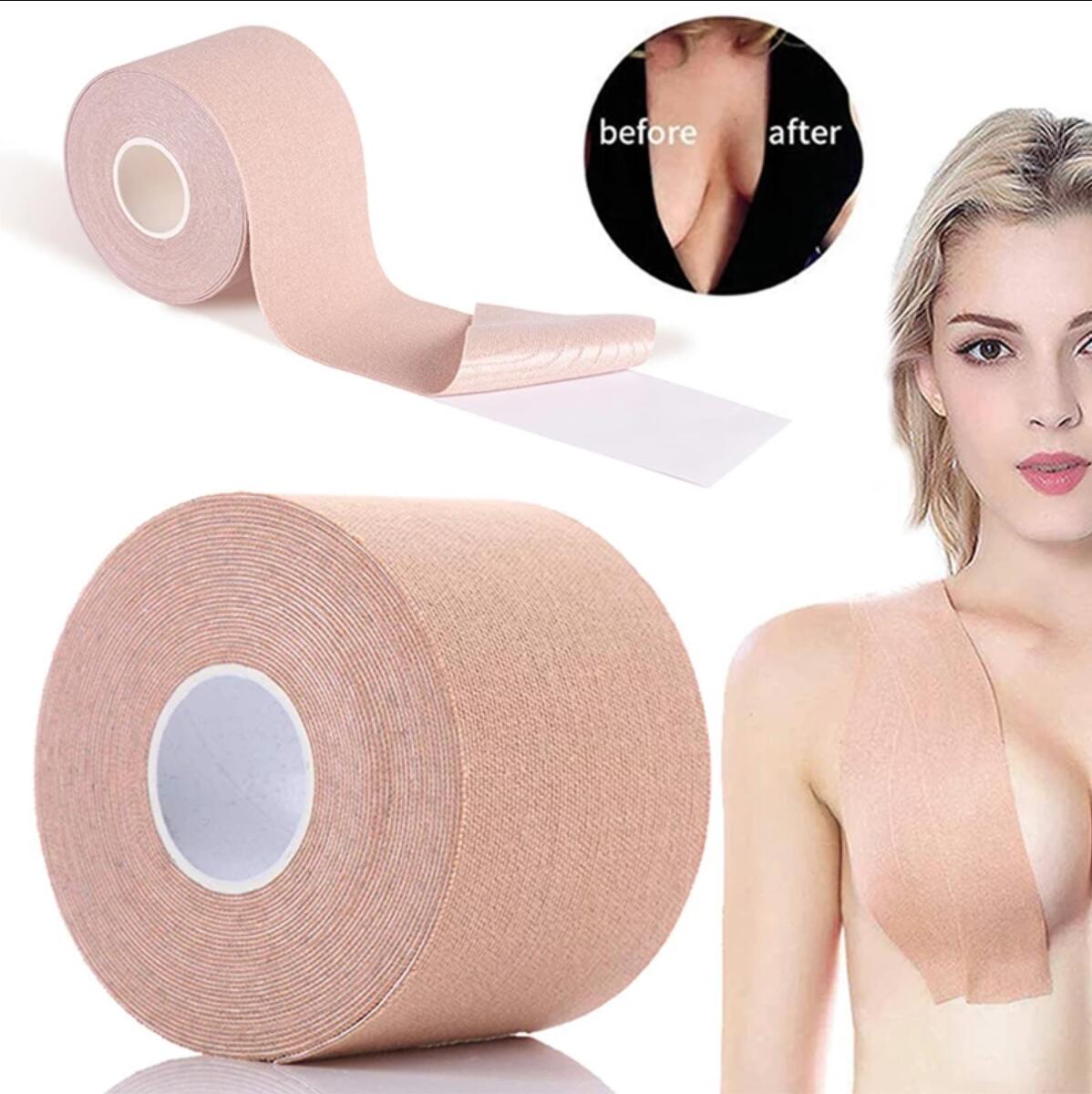 Boob Tape Women Breast Push Up Lift Invisible Bra Nipple cover – DL Medical  & Health